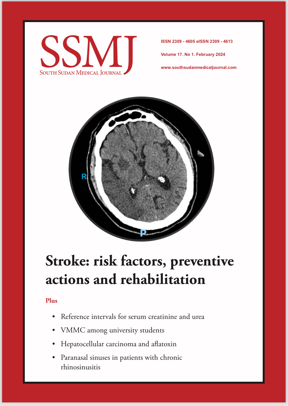 Welcome to South Sudan Medical Journal